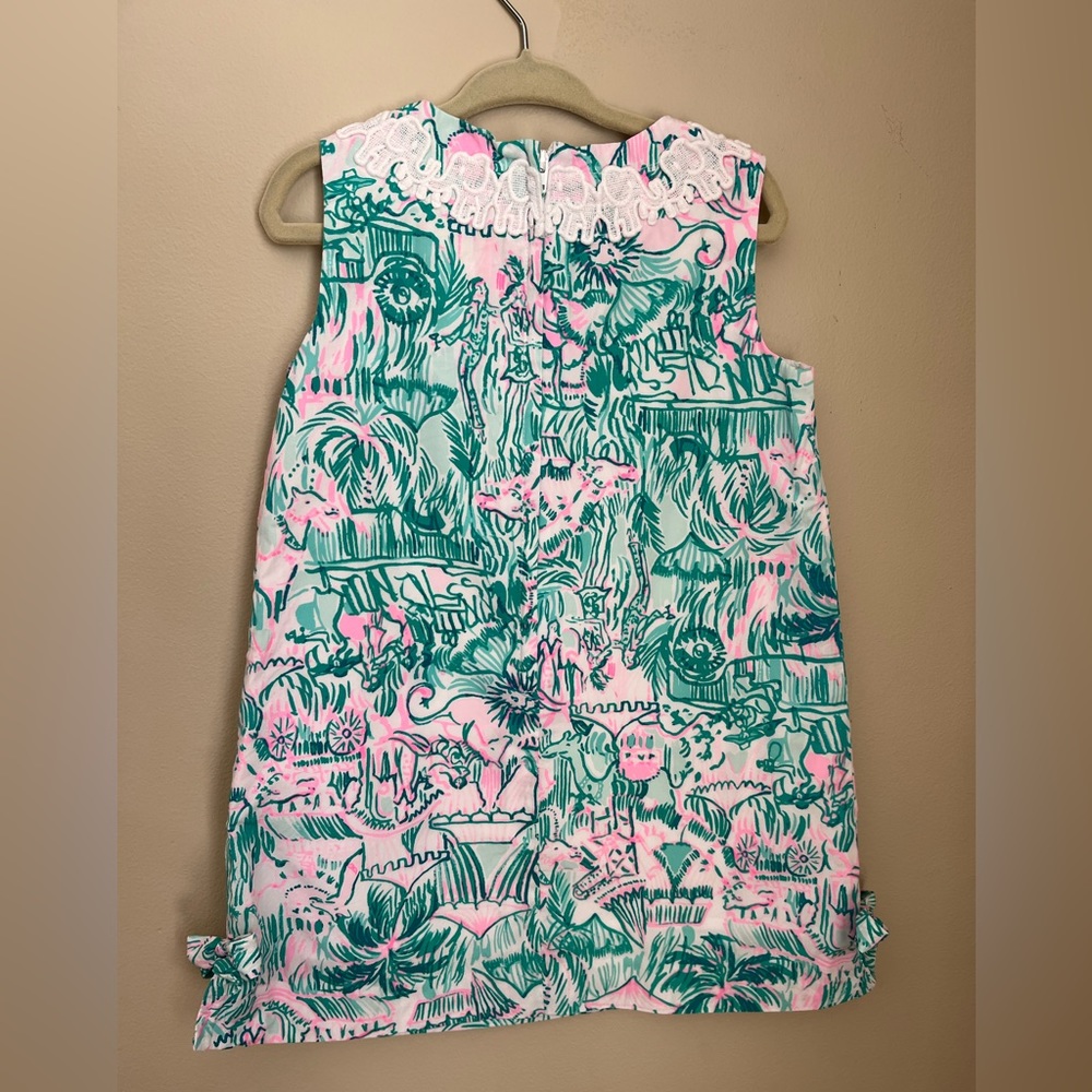 Lilly Pulitzer Colorful Camouflage Shift Dress